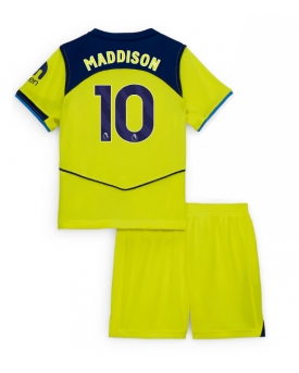 Billige Fotballdrakt Tottenham Hotspur James Maddison #10 Replika Tredjedraktsett Barn 2025-26 Kortermet (med bukser)
